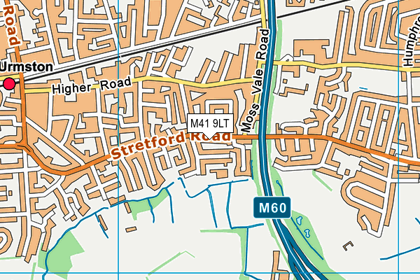 M41 9LT map - OS VectorMap District (Ordnance Survey) M41 9LT map - OS VectorMap District (Ordnance Survey)