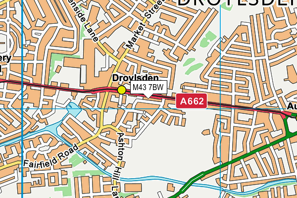 M43 7BW map - OS VectorMap District (Ordnance Survey) M43 7BW map - OS VectorMap District (Ordnance Survey)