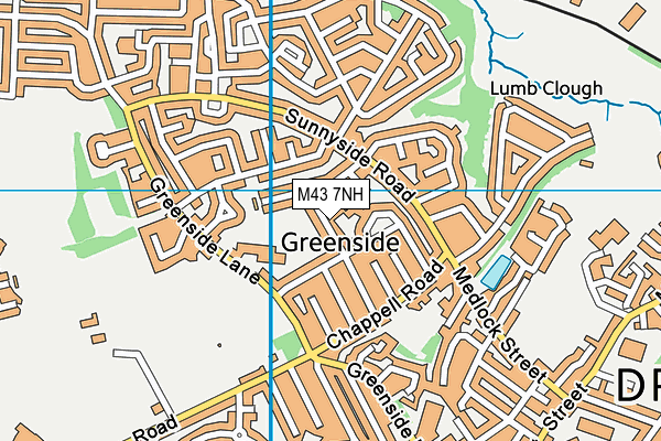 M43 7NH map - OS VectorMap District (Ordnance Survey) M43 7NH map - OS VectorMap District (Ordnance Survey)