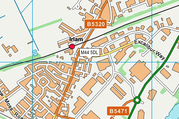 M44 5DL map - OS VectorMap District (Ordnance Survey) M44 5DL map - OS VectorMap District (Ordnance Survey)