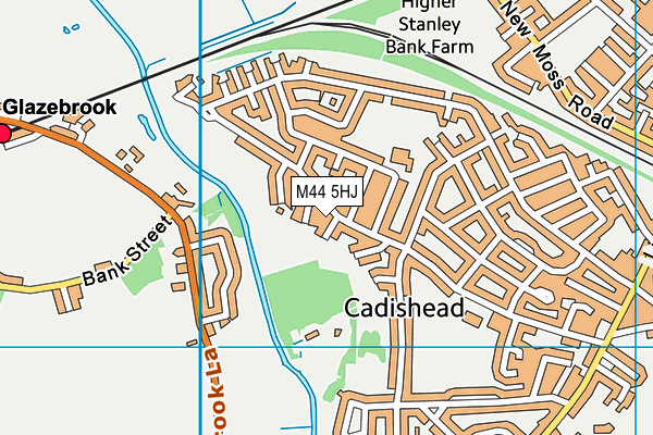 M44 5HJ map - OS VectorMap District (Ordnance Survey) M44 5HJ map - OS VectorMap District (Ordnance Survey)