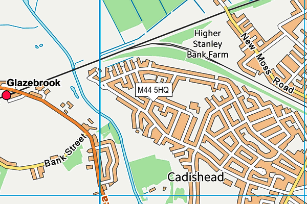 M44 5HQ map - OS VectorMap District (Ordnance Survey) M44 5HQ map - OS VectorMap District (Ordnance Survey)