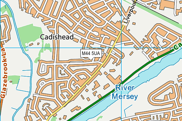 M44 5UA map - OS VectorMap District (Ordnance Survey) M44 5UA map - OS VectorMap District (Ordnance Survey)