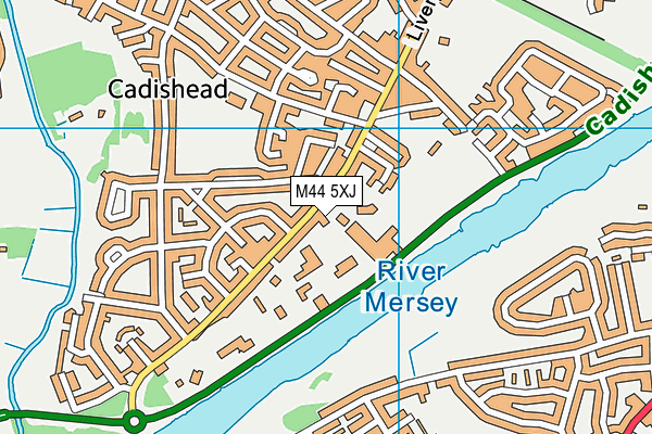M44 5XJ map - OS VectorMap District (Ordnance Survey) M44 5XJ map - OS VectorMap District (Ordnance Survey)