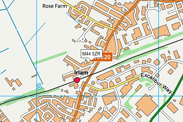 M44 5ZR map - OS VectorMap District (Ordnance Survey) M44 5ZR map - OS VectorMap District (Ordnance Survey)