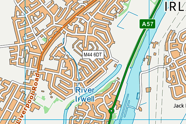 M44 6DT map - OS VectorMap District (Ordnance Survey) M44 6DT map - OS VectorMap District (Ordnance Survey)