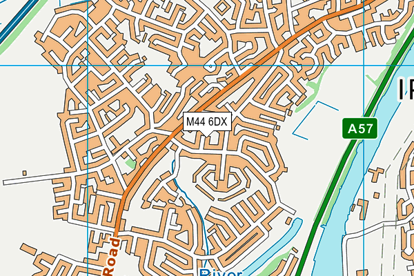 M44 6DX map - OS VectorMap District (Ordnance Survey) M44 6DX map - OS VectorMap District (Ordnance Survey)