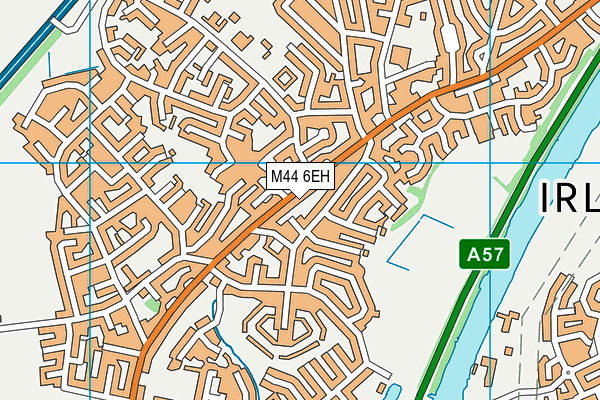 M44 6EH map - OS VectorMap District (Ordnance Survey) M44 6EH map - OS VectorMap District (Ordnance Survey)