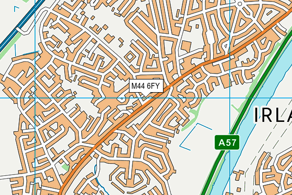 M44 6FY map - OS VectorMap District (Ordnance Survey) M44 6FY map - OS VectorMap District (Ordnance Survey)