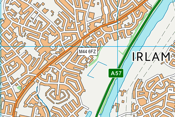 M44 6FZ map - OS VectorMap District (Ordnance Survey) M44 6FZ map - OS VectorMap District (Ordnance Survey)