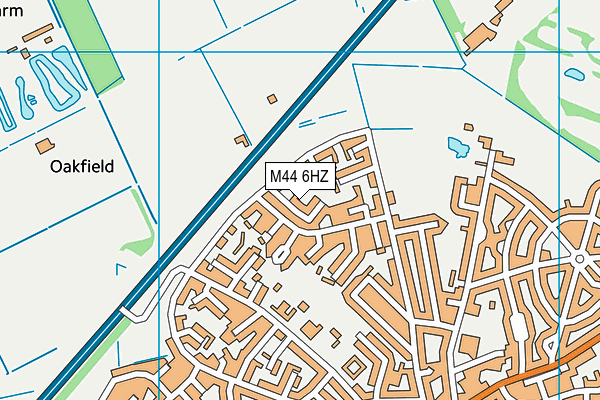 M44 6HZ map - OS VectorMap District (Ordnance Survey) M44 6HZ map - OS VectorMap District (Ordnance Survey)