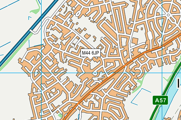 M44 6JP map - OS VectorMap District (Ordnance Survey) M44 6JP map - OS VectorMap District (Ordnance Survey)