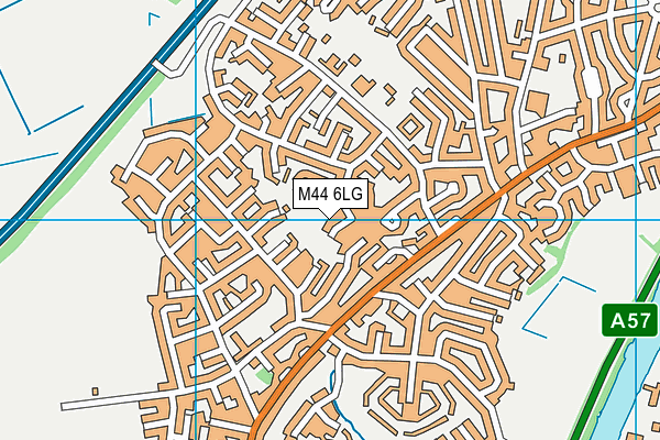 M44 6LG map - OS VectorMap District (Ordnance Survey) M44 6LG map - OS VectorMap District (Ordnance Survey)