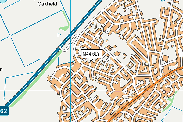 M44 6LY map - OS VectorMap District (Ordnance Survey) M44 6LY map - OS VectorMap District (Ordnance Survey)