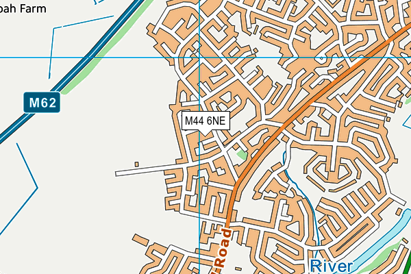M44 6NE map - OS VectorMap District (Ordnance Survey) M44 6NE map - OS VectorMap District (Ordnance Survey)
