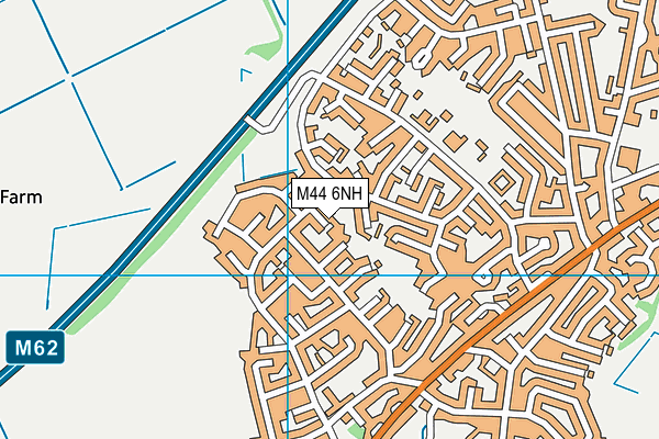 M44 6NH map - OS VectorMap District (Ordnance Survey) M44 6NH map - OS VectorMap District (Ordnance Survey)