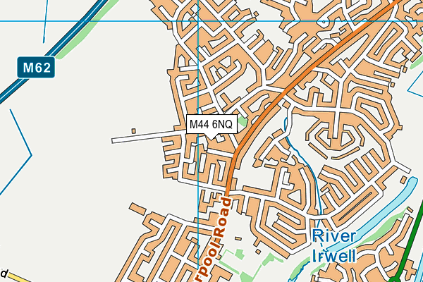 M44 6NQ map - OS VectorMap District (Ordnance Survey) M44 6NQ map - OS VectorMap District (Ordnance Survey)