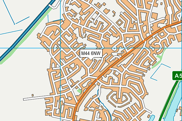 M44 6NW map - OS VectorMap District (Ordnance Survey) M44 6NW map - OS VectorMap District (Ordnance Survey)