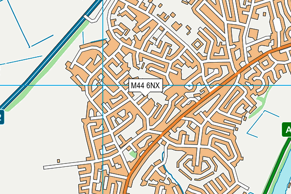 M44 6NX map - OS VectorMap District (Ordnance Survey) M44 6NX map - OS VectorMap District (Ordnance Survey)