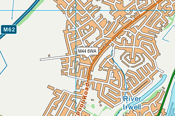 M44 6WA map - OS VectorMap District (Ordnance Survey) M44 6WA map - OS VectorMap District (Ordnance Survey)