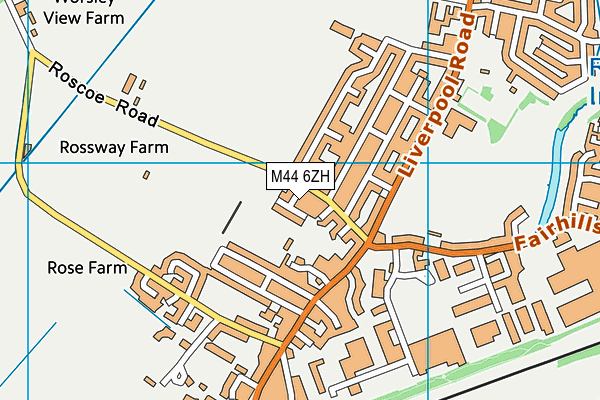 M44 6ZH map - OS VectorMap District (Ordnance Survey) M44 6ZH map - OS VectorMap District (Ordnance Survey)