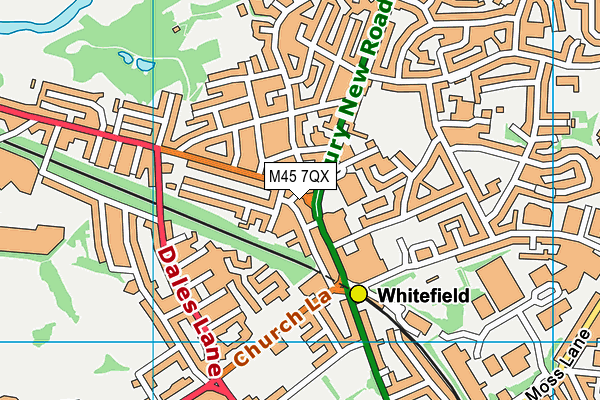 M45 7QX map - OS VectorMap District (Ordnance Survey) M45 7QX map - OS VectorMap District (Ordnance Survey)