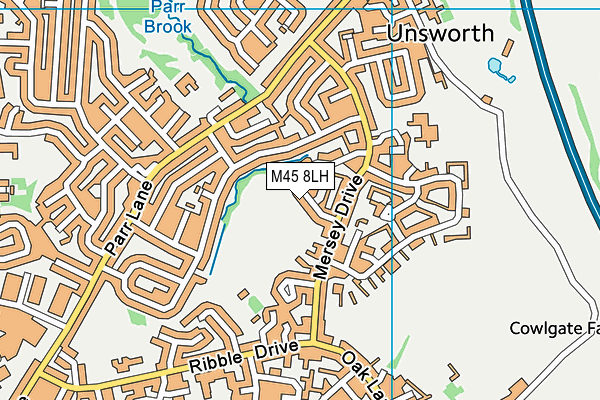 M45 8LH map - OS VectorMap District (Ordnance Survey) M45 8LH map - OS VectorMap District (Ordnance Survey)