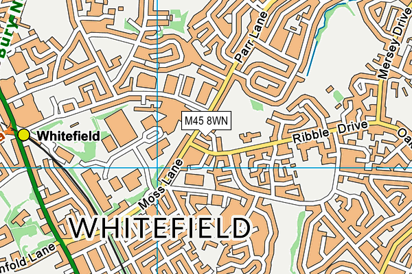 M45 8WN map - OS VectorMap District (Ordnance Survey) M45 8WN map - OS VectorMap District (Ordnance Survey)