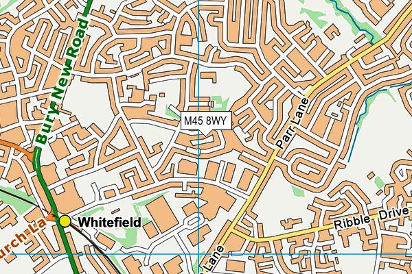 M45 8WY map - OS VectorMap District (Ordnance Survey) M45 8WY map - OS VectorMap District (Ordnance Survey)