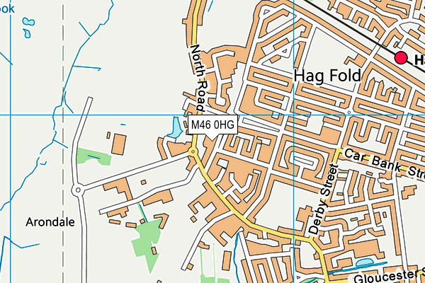 M46 0HG map - OS VectorMap District (Ordnance Survey) M46 0HG map - OS VectorMap District (Ordnance Survey)