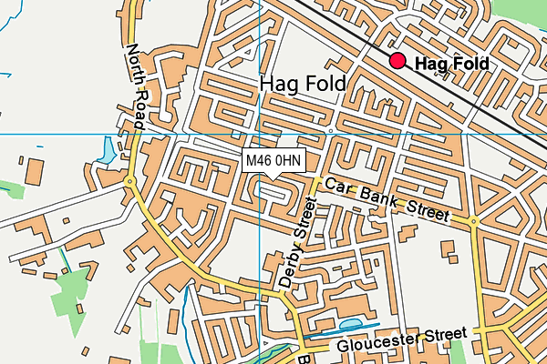 M46 0HN map - OS VectorMap District (Ordnance Survey) M46 0HN map - OS VectorMap District (Ordnance Survey)