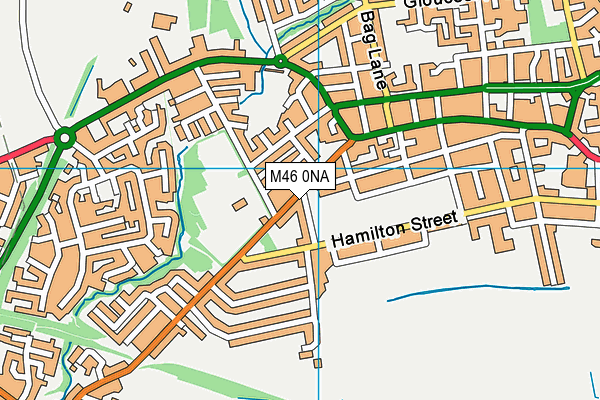 M46 0NA map - OS VectorMap District (Ordnance Survey) M46 0NA map - OS VectorMap District (Ordnance Survey)