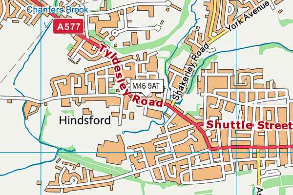 M46 9AT map - OS VectorMap District (Ordnance Survey) M46 9AT map - OS VectorMap District (Ordnance Survey)