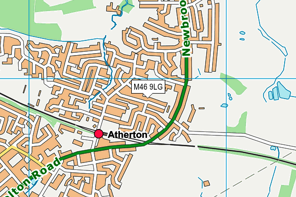 M46 9LG map - OS VectorMap District (Ordnance Survey) M46 9LG map - OS VectorMap District (Ordnance Survey)