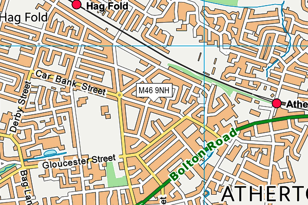M46 9NH map - OS VectorMap District (Ordnance Survey) M46 9NH map - OS VectorMap District (Ordnance Survey)