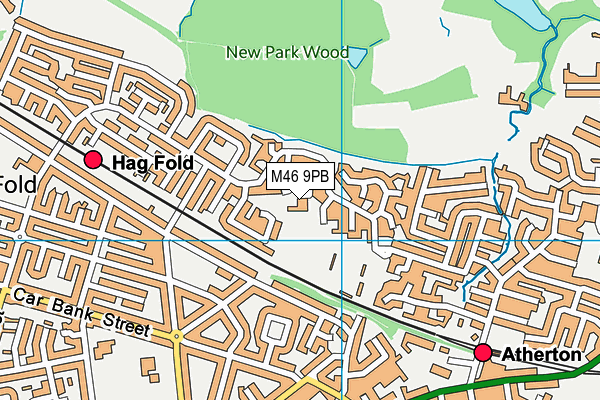 M46 9PB map - OS VectorMap District (Ordnance Survey) M46 9PB map - OS VectorMap District (Ordnance Survey)