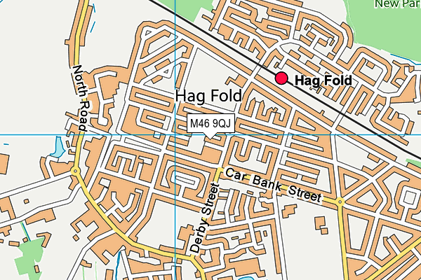 M46 9QJ map - OS VectorMap District (Ordnance Survey) M46 9QJ map - OS VectorMap District (Ordnance Survey)