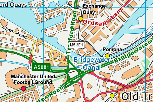 M5 3EH map - OS VectorMap District (Ordnance Survey) M5 3EH map - OS VectorMap District (Ordnance Survey)