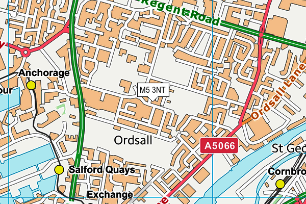 M5 3NT map - OS VectorMap District (Ordnance Survey) M5 3NT map - OS VectorMap District (Ordnance Survey)