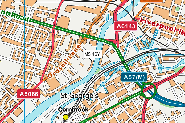 M5 4SY map - OS VectorMap District (Ordnance Survey) M5 4SY map - OS VectorMap District (Ordnance Survey)