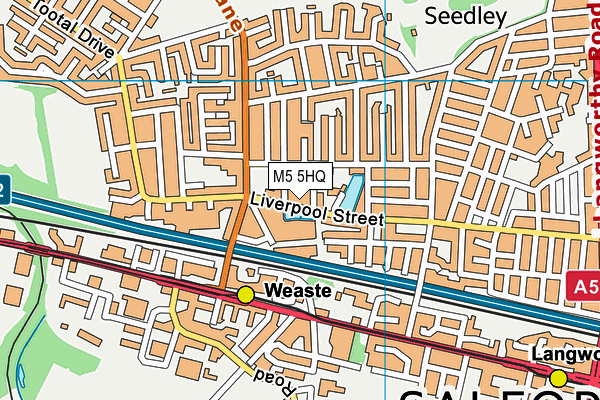 M5 5HQ map - OS VectorMap District (Ordnance Survey) M5 5HQ map - OS VectorMap District (Ordnance Survey)