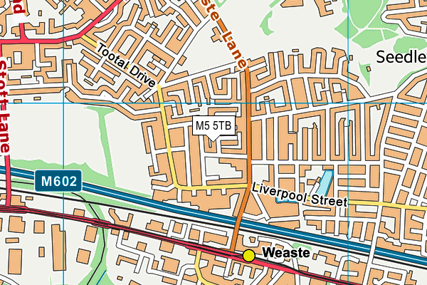 M5 5TB map - OS VectorMap District (Ordnance Survey) M5 5TB map - OS VectorMap District (Ordnance Survey)