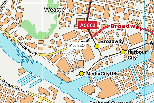 M50 2EQ map - OS VectorMap District (Ordnance Survey) M50 2EQ map - OS VectorMap District (Ordnance Survey)