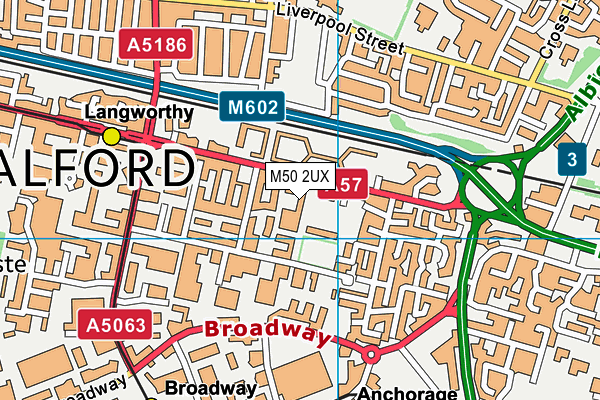 M50 2UX map - OS VectorMap District (Ordnance Survey) M50 2UX map - OS VectorMap District (Ordnance Survey)
