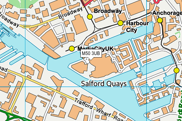 M50 3UB map - OS VectorMap District (Ordnance Survey) M50 3UB map - OS VectorMap District (Ordnance Survey)