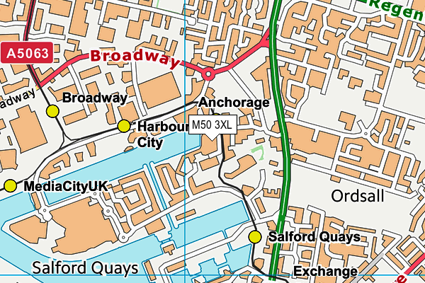 M50 3XL map - OS VectorMap District (Ordnance Survey) M50 3XL map - OS VectorMap District (Ordnance Survey)