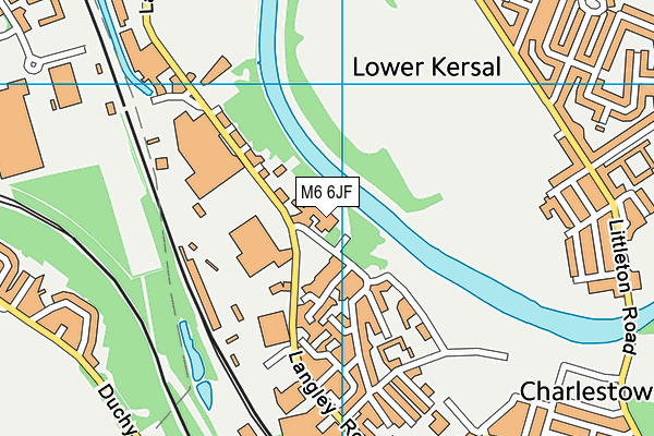 M6 6JF map - OS VectorMap District (Ordnance Survey) M6 6JF map - OS VectorMap District (Ordnance Survey)