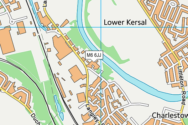 M6 6JJ map - OS VectorMap District (Ordnance Survey) M6 6JJ map - OS VectorMap District (Ordnance Survey)