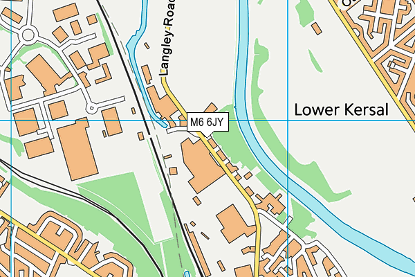 M6 6JY map - OS VectorMap District (Ordnance Survey) M6 6JY map - OS VectorMap District (Ordnance Survey)