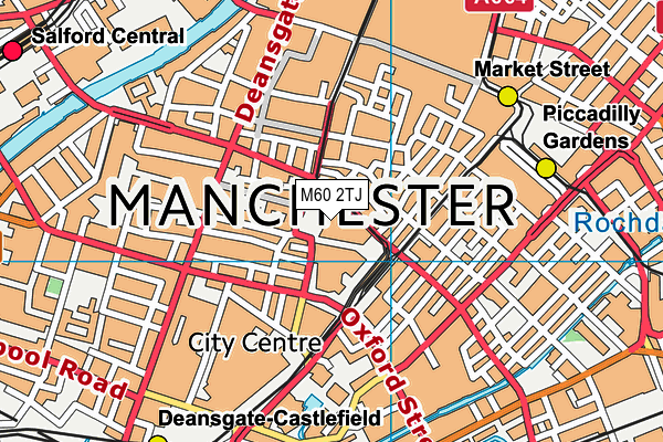 M60 2TJ map - OS VectorMap District (Ordnance Survey) M60 2TJ map - OS VectorMap District (Ordnance Survey)